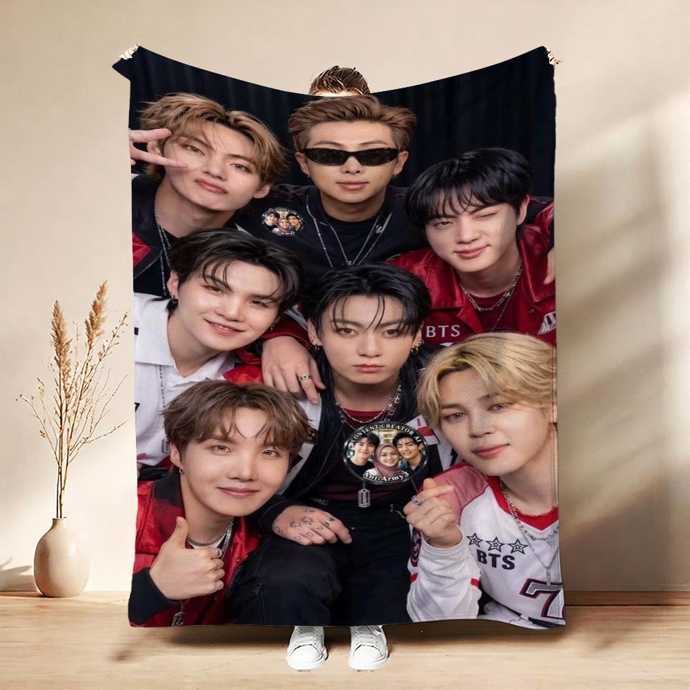Starry Purple Rose Fantasy Blanket Soft And Comfortable Suitable For All Seasons Office Rest Blanket Air Conditioning Blanket Digital Printing