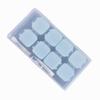 Snap Button High-End Transparent Contact Lens Storage Case for Four Pairs