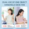 Creative Mini Handheld Small Fan Convenient USB Charging Portable Fan for Travel Office Students