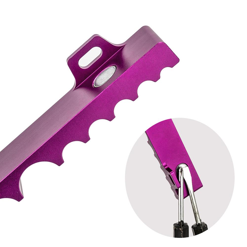 ZTTO Aluminiumlegierung Fahrrad Universal Fahrrad Hinterradstoßdämpfer Federgabel Reparaturwerkzeug Schraubstockeinsätze Klemme Backe Nabe Pedal