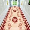 European Long Corridor Carpets for Hallway Living Room Decoration Home Anti-skid Entry Floor Mats Hotel Lobby Stairway Area Rugs