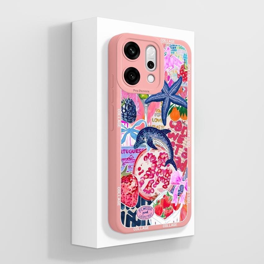 Case For Oppo Reno14 13 12 11 10 2 Pro 2Z 13F Phone Cover Cute Astronaut Pattern Soft Slim Liquid Silicone Dustproof Protective Shell For Oppo Housing