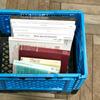 TRUSCO Folding Mesh Container Blue TRMPB90B Storage Case Storage Box