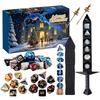 Würfel-Adventskalender mit polyedrischem Würfelset für Tabletop-Rollenspiele, Rollenspiele, Brettspiele - Tage der Würfel