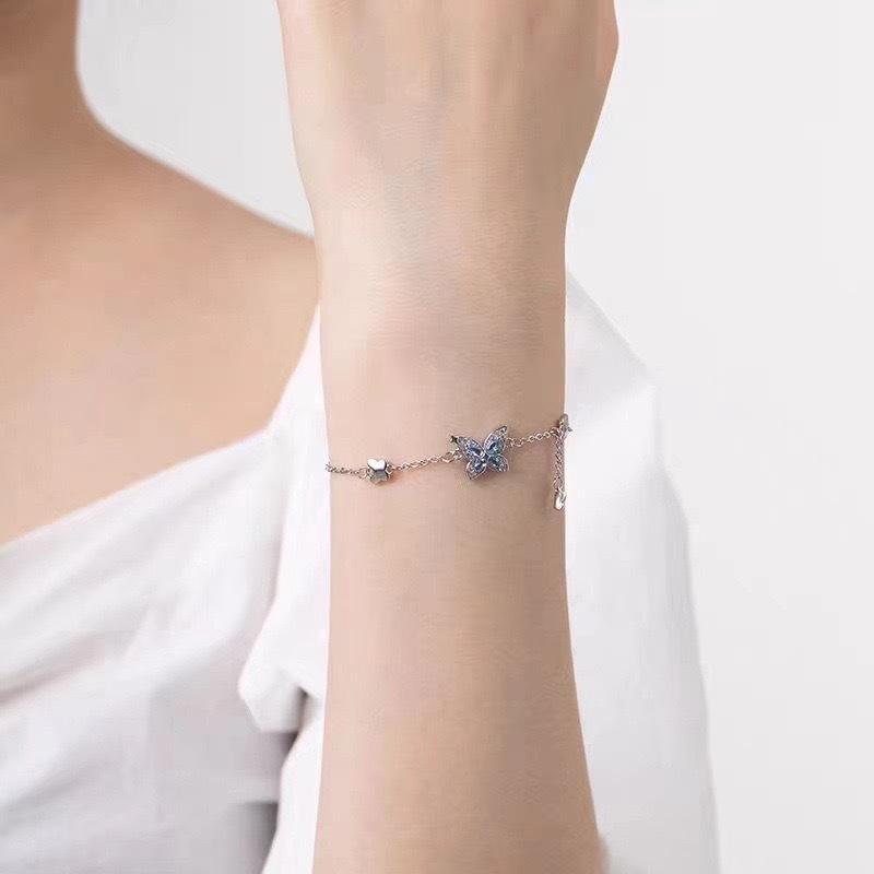 New Butterfly Bracelet Women's Niche Ins Mori Light Luxury Korean Version Jewelry Original Same Style