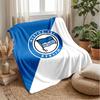 Hertha bsc FC Coperta Morbida in Flanella Pile Leggera Accogliente Calda Coperta Plaid per Divano Letto Arredamento Casa