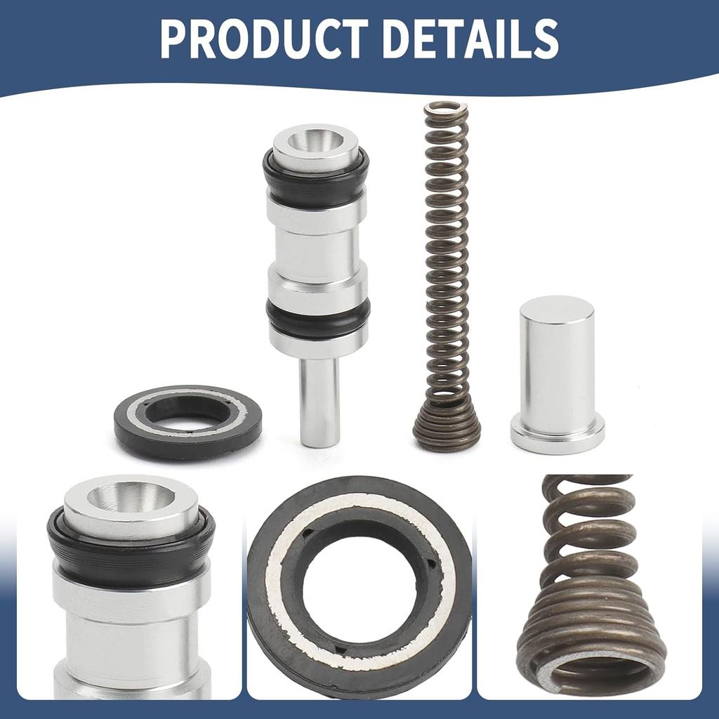 9/16" Bore Front Brake Master Cylinder Rebuild Kit For Harley 1996-2017 Touring Electra Glide Road Glide Road King Street Glide Dyna Softail