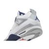 Air Jordan 4 Retro 'Midnight Navy' (Unisex) White / Midnight Navy / Light Smoke Grey / Fire Red Vintage Basketball Shoes DH6927 140