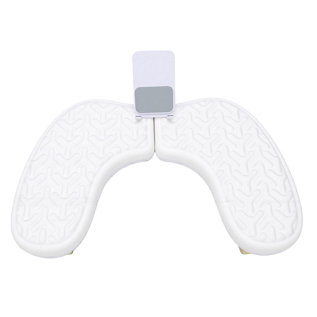 Nail Hand Rest Breathable High Resilience Ergonomic Water Proof U Shaped Manicure Arm Rest for Nail Salon White