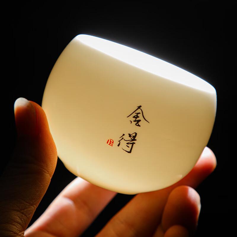 Shangqi Dehua White Porcelain Kung Fu Tea Cup