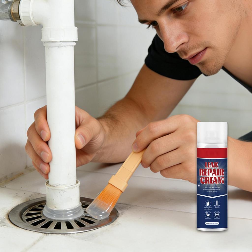 Leak Repair Adhesive Leak Sealing Liquid Coating Adhesive Waterproof Leak-Proof Repair Glue Grout Repair Sealant Adhesive Glue