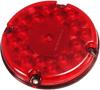 4Pcs Red 7' Round LED Bus Stop Tail Lights for Trucks Trailers RVs