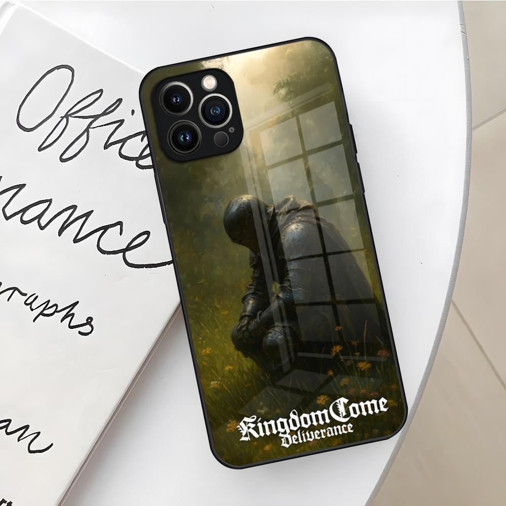 Kingdom Come Handyhülle für iPhone 16 15 14 12 11 13 Pro Max Mini X Xr Xs Se 8 Plus Glas Hülle