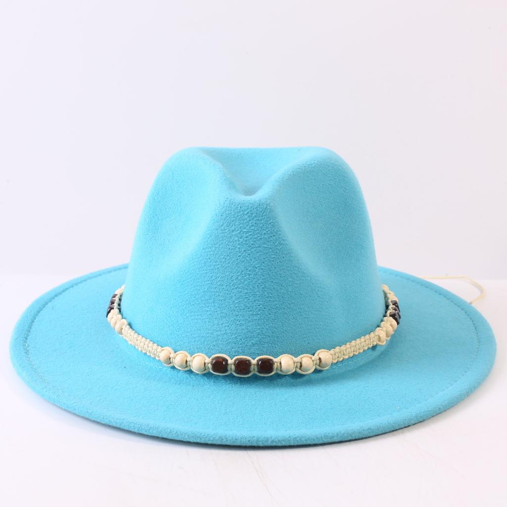 Popular European and American Classic Simple Flat-brimmed Top Hat Men's and Women's Fashionable and Elegant Versatile Jazz Hat Top Hat