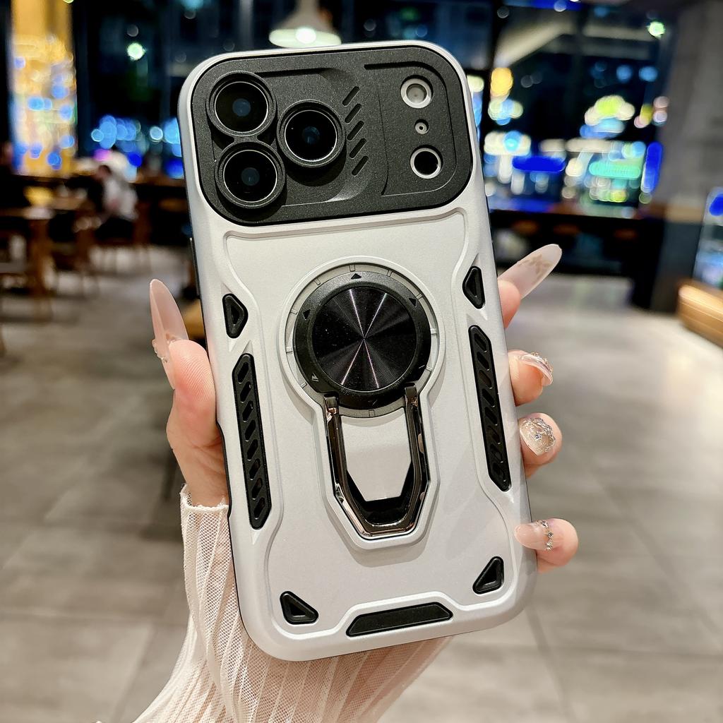 Thick Heavy Duty Magnetic Ring Holder Phone Case For  Samsung Galaxy S25 24 Ultra FE A56 A36 A26 A17 5G A07 A06 A16 Back Cover