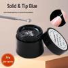 Solid Bond Press-On Nail Glue - Long-lasting & Strong Adhesive Gel for Salon-Quality Nails.