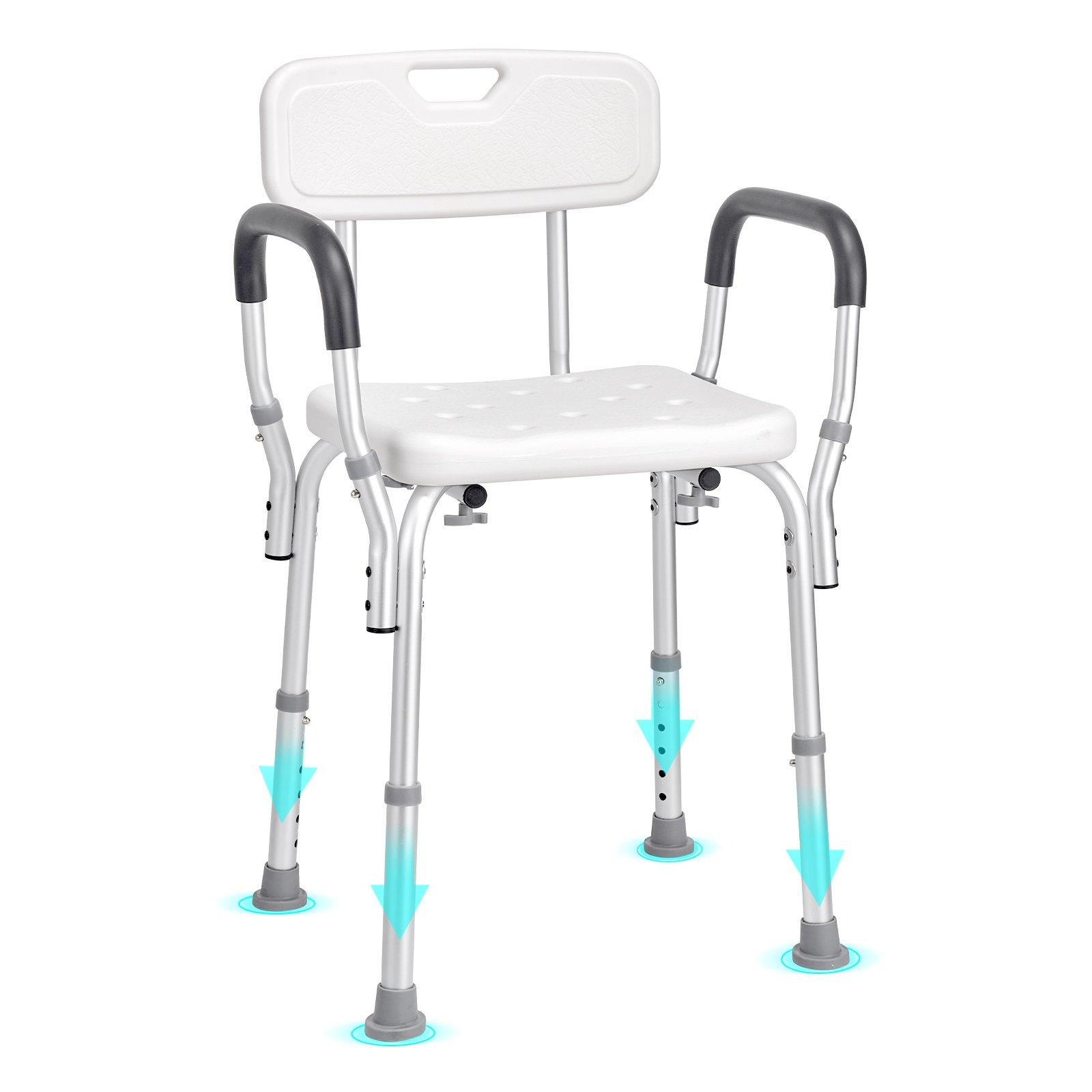 VEVOR Shower Chair, Shower Seat with