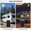 Solar Panel 30W 18V Semi Flexible IP65 Water Proof Monocrystalline Silicon Solar Panel for Camping RV Greenhouse