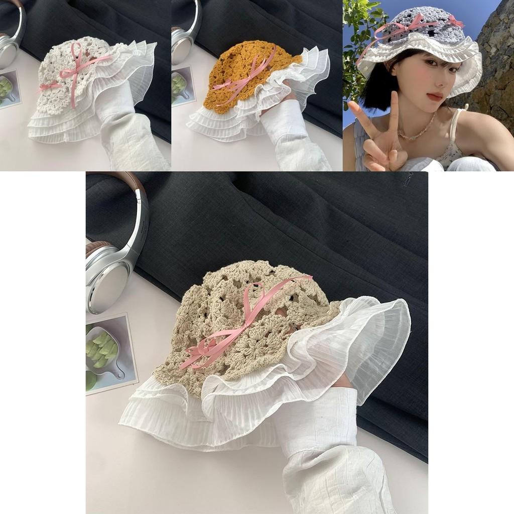 Womens Adjustable Summer Sun Hat With Bow Design Perfect For Beach Outings