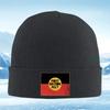 Indigenous Peoplecircular Text Design Unisex Women Unisex Knitted Hat Beanie Pullover Cap Winter Thermal Warm Christmas Outdoor Cy