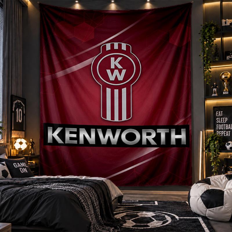 Wall Hanging Tapestry Kenworth Print Cloth for Living Room Bedroom Home Decor