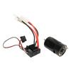 Brushed Motor ESC Combo 550 Brushed Motor with 60A Brushed ESC for Tamiya Drag Head Tractor Truck 1 14 Off Road
