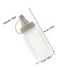 16Pcs Mini Hot Sauce Squeeze Bottles Compact Reusable Plastic Condiment Containers Leakproof for Ketchup Mustard Dressing