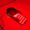 Black 90pcs LEDs Red Light Therapy Devices Near Infrared LED Pad 880 NM Foot Pain Relief Slipper for Feet Toes Instep 32x13.5cm