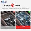 For Genesis G80 - Car interior Center console transparent TPU Paint protective film Anti scratch sticker LCD screen