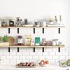 4 Layers Wall Mounted Shelves Storage Shelf Set Innovative Wall Hanging Shelves For Home Organization Bathroom Kitchen