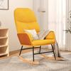 Day and Night - Day and Night Mustard Yellow Fabric Rocking Chair