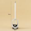 Toilet Brush with Base No Dead Corners Household Bathroom Cleaning Brush Long Handle Toilet Brush Wall Mounted Toilet Brush