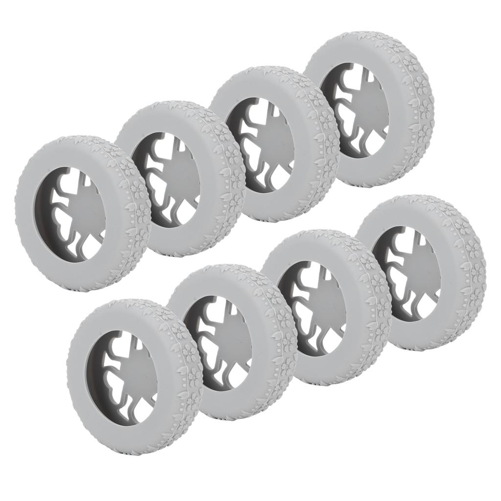 8pcs Luggage Wheel Covers Wr Proof Suitcase Wheel Covers Ors for 5-6cm Diameter
