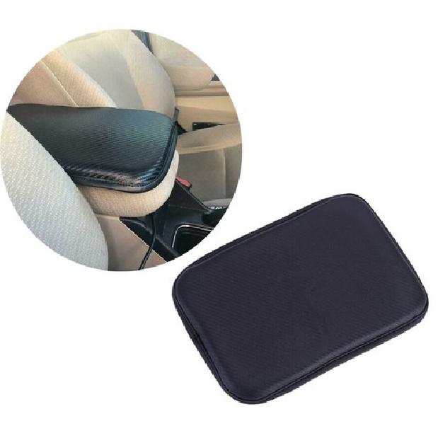 PU Leather Car Armrest Pad Center Console Arm Rest Box Sponge Mat Cushion Cover