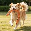 The Pet Dog's Pressing Sound Toy, Which Simulates A Plush Sausage, Is Used for Chewing, Amusing Oneself, and Smelling.