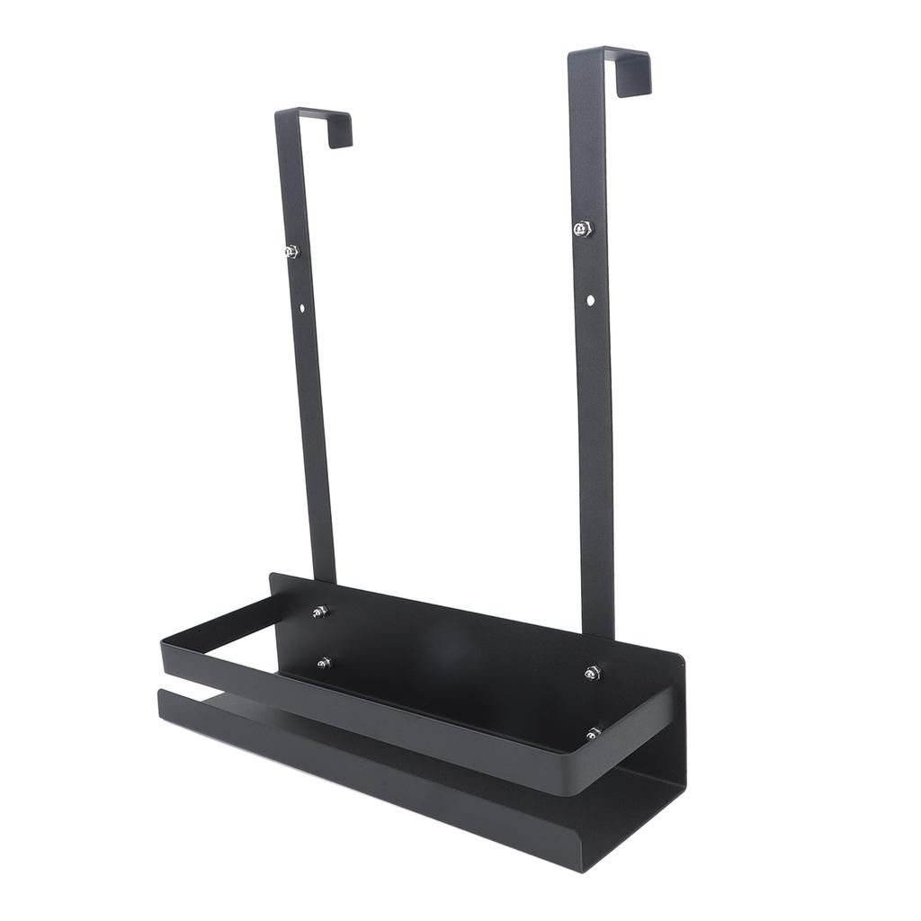 Badezimmer Hängeorganizer Schwarz Platzsparend Eisen Wasserdicht Multifunktional Duschhängeaufbewahrung Caddy für Bad