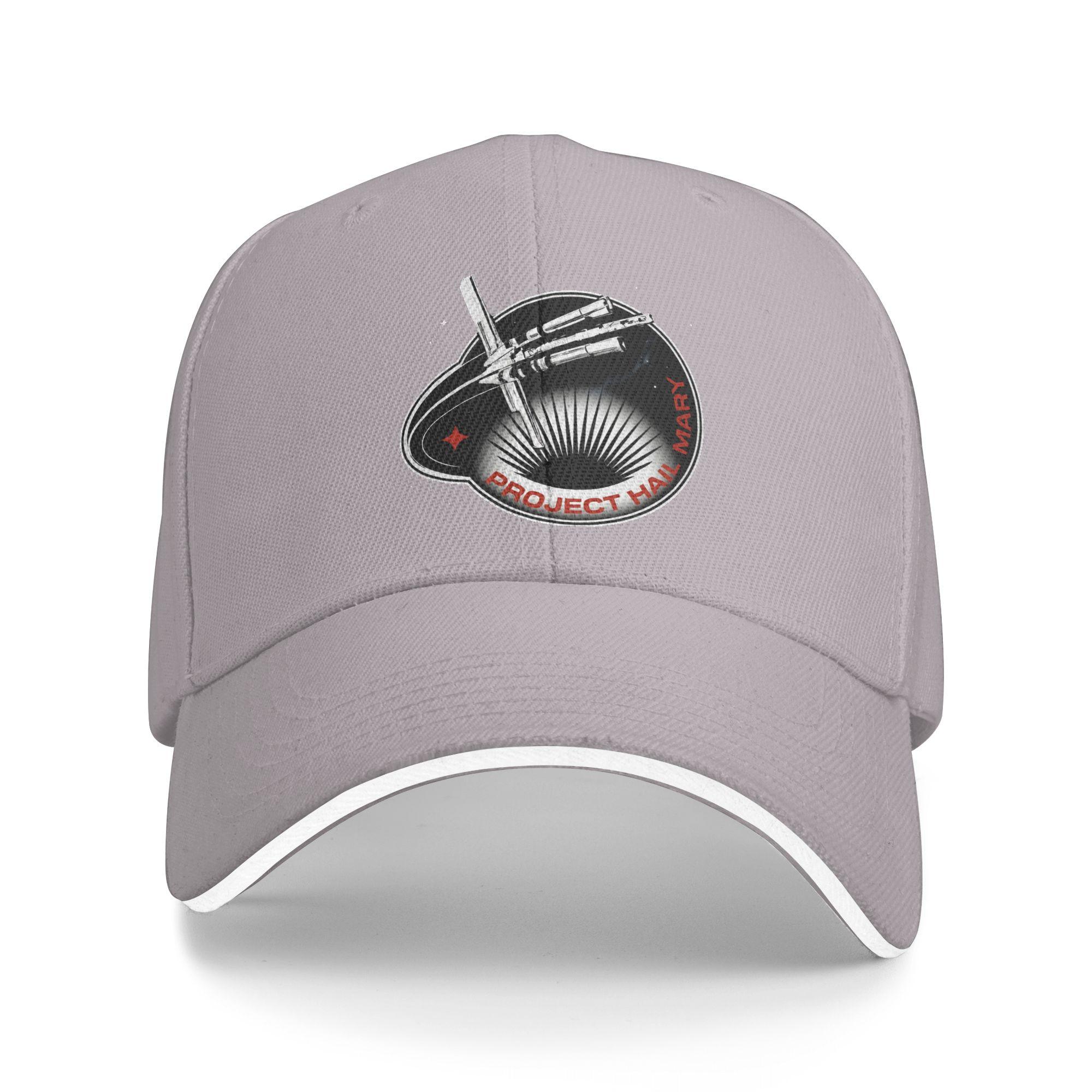 

Project Hail Mary 2026 Baseball Cap Women Men Design Hip Hop Hats Summer y2k Cool Tennis Skate Sun Visor Snapback Cap As Picture серый