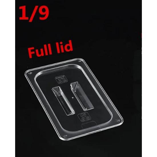 Прозрачный пластиковый акрил ПК Поддоны GN Видимые квадратные кастрюли для еды Выставочная тарелка Раковина для рисования Контейнеры Поддон для хранения