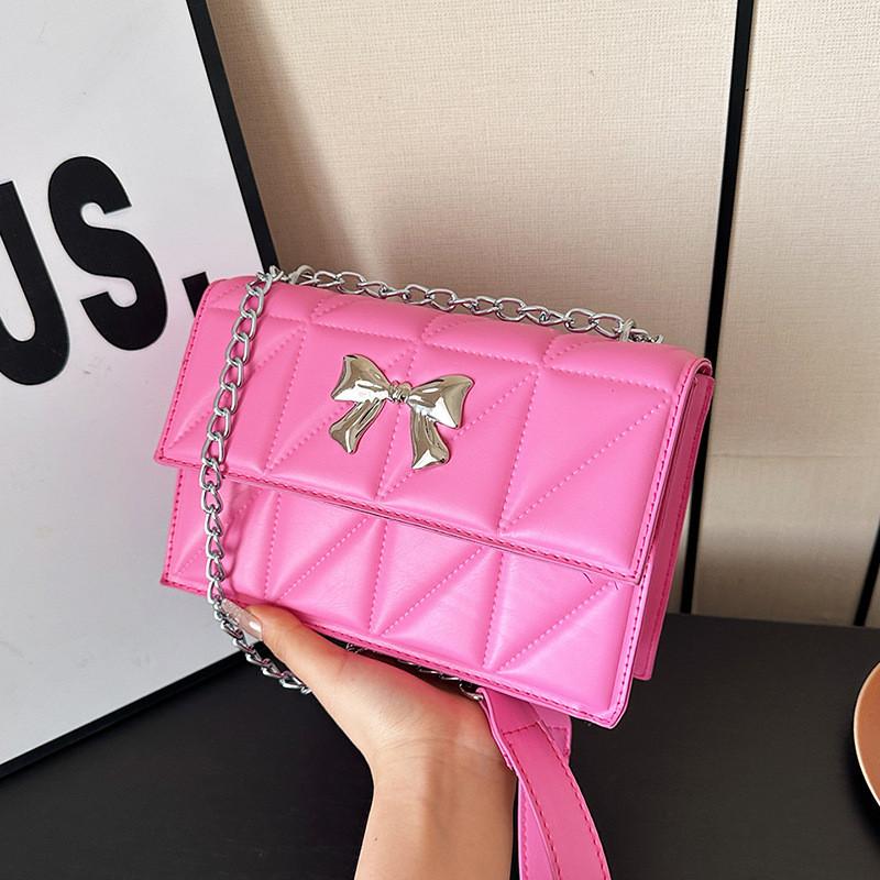 2024 Fashionable Stylish Shoulder Bag Chic Chain Small Square Handbag For Women