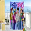 Demon Hunter Girls3 Beach Towel High Absorbency & Quick-Dry Comfortable Lightweight Perfect for Traveling Yoga Camping and Swimming