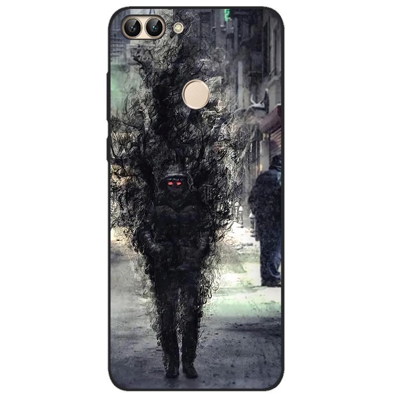 For Huawei P Smart 2018 FIG-LX1 PSmart Case For Huawei P Smart 5.65inch Case TPU Soft Silicone Cute Wolf Back Cover Phone Case