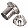 Roof Floor Drain Stainless Steel Non Blocking Balcony Outdoor Rain Bucket Drainage Parts Round 5in