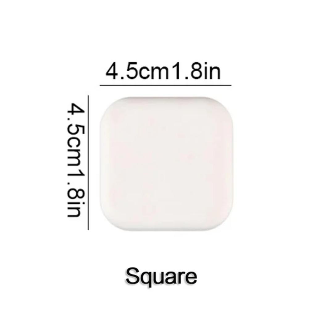 Circle/Square Silicone Self Adhesive Mute  Wall Protector Door Handle Bumper Guard  Anti-crash Pad