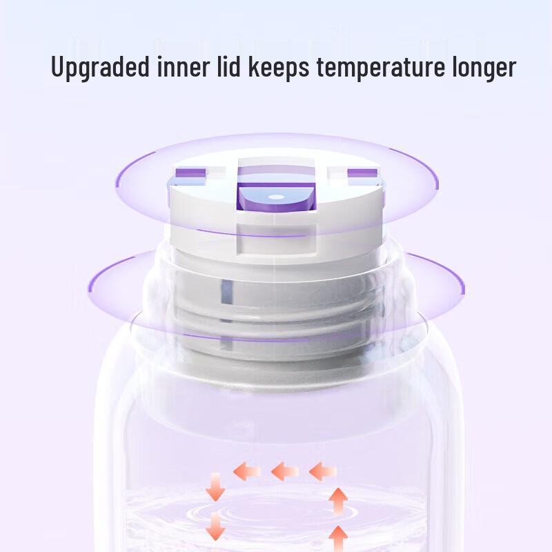 TOMIC 316 Stainless Steel Insulated Kids' Water Bottle with Straw