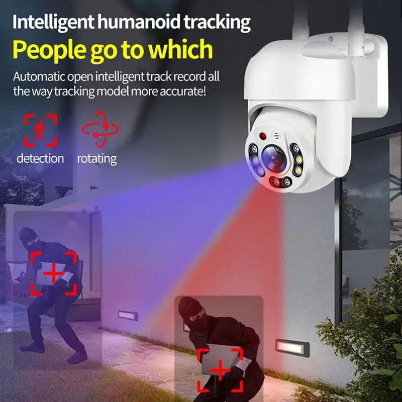1.5-Inch PTZ Camera 1080p, Two-Way Audio Indoor HD Remote Monitoring