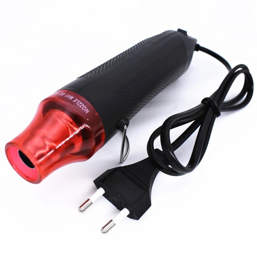 Home Heat Gun Electric Power Hot Air 300W 220V 110V EU US Plug Multi Purpose Soft Ceramic Seat DIY Tool for Heat Shrink Tube