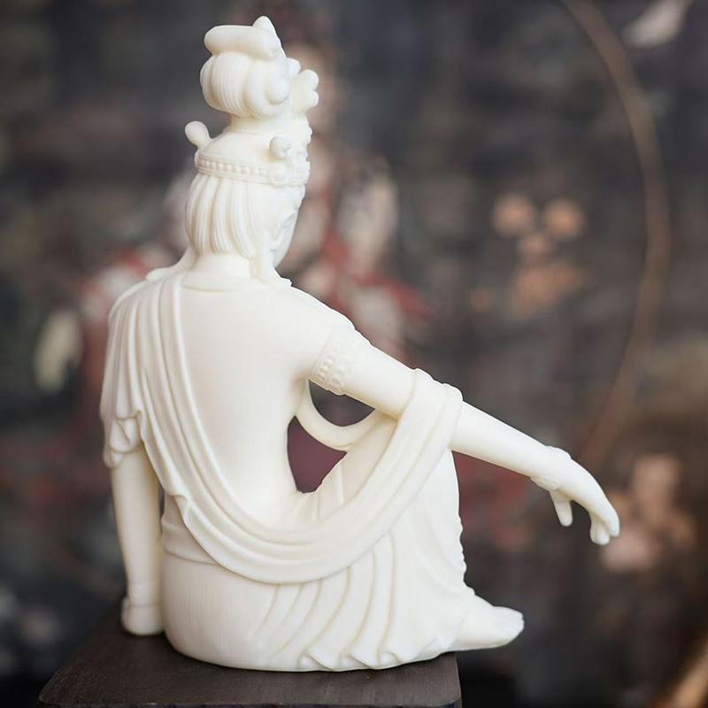 Buddhist figure Guanyin statue Resin Sculpture Home Living Room Office Wealth Luck Feng Shui Decor buddha statue
