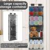 Over The Door Organizer with 4 Large Pockets Large Capacity Knitting Organizer Storage with Zipper Toy Plush/Hammock Hanging Bag