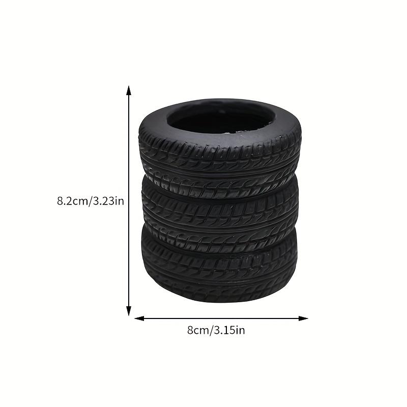 1/2 pcs Tire Shaped Pen Holder Creative Tire shape Office Supplies Storage Box Desktop Pen Holder Makeup Brush Holder Decoration