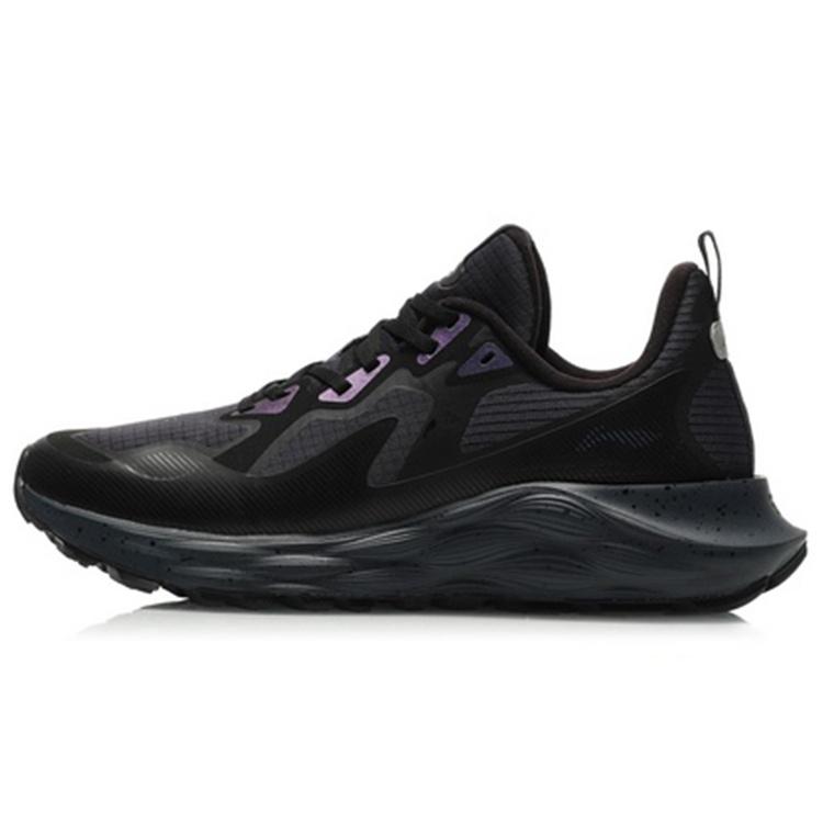 Li-Ning Protect4e Cloud Running Shoes Gray Black Men s ARHQ143-2 EU 39⅔